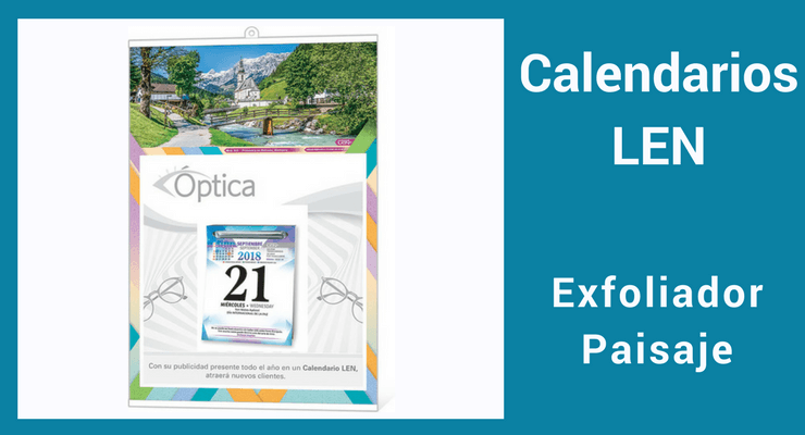 calendarios exfoliadores